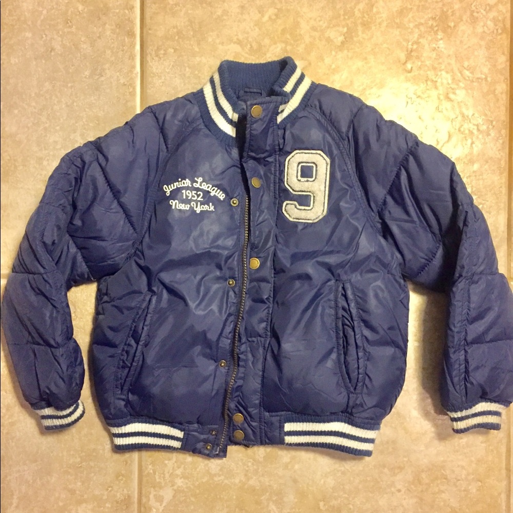 H&M boys baseball jacket.